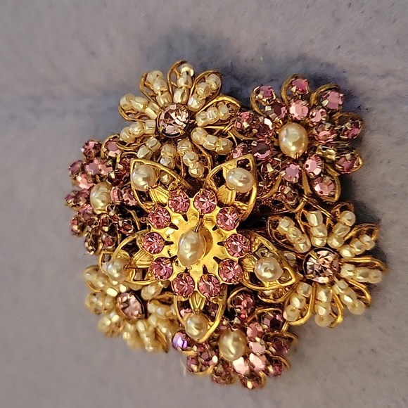 Miriam Haskell Brooch / Pendant - Picture 11 of 11